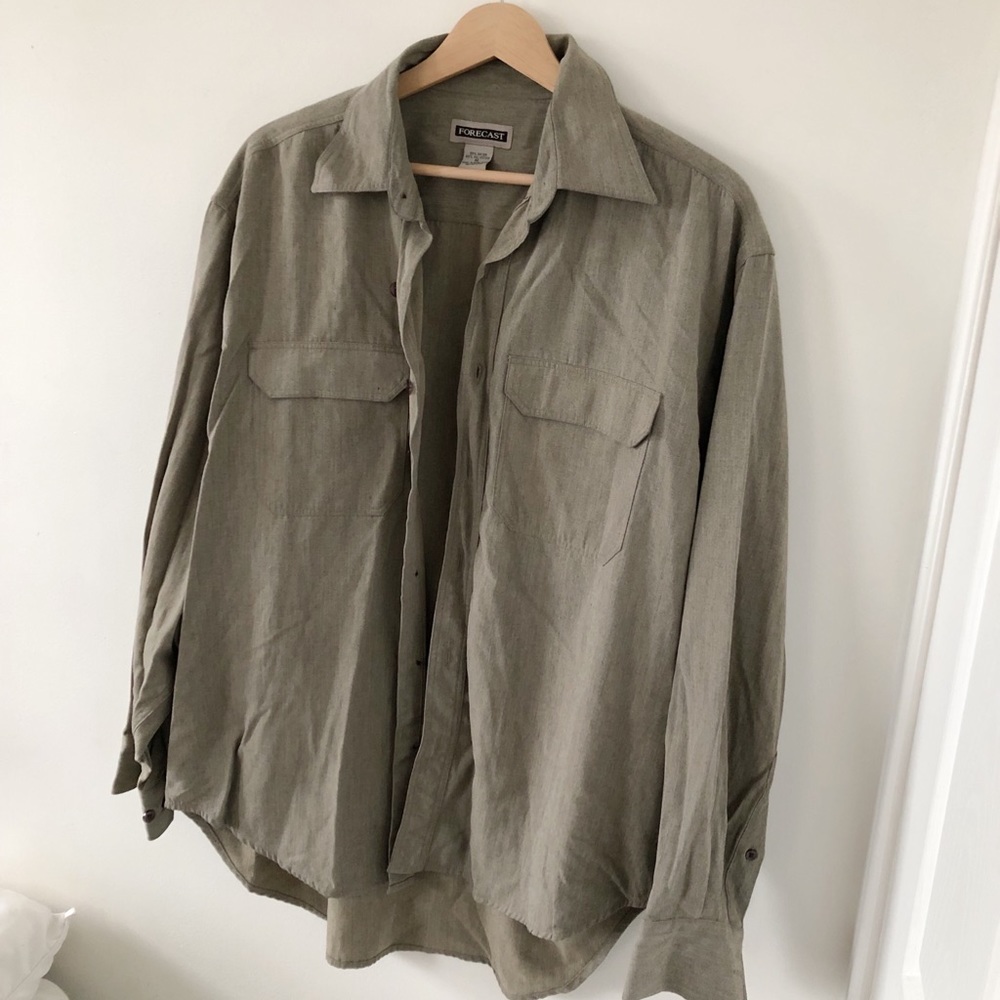 Thick button down shirt - Picture 3 of 3